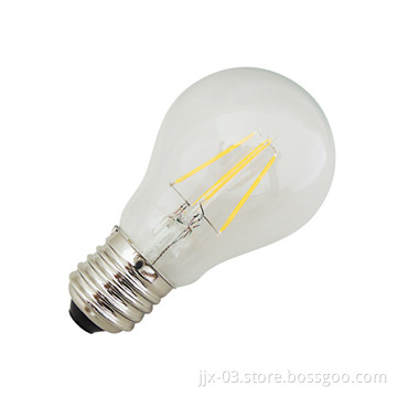incadescent bulb replacement 230v/120v CE RoHS FCC led filament bulb 6